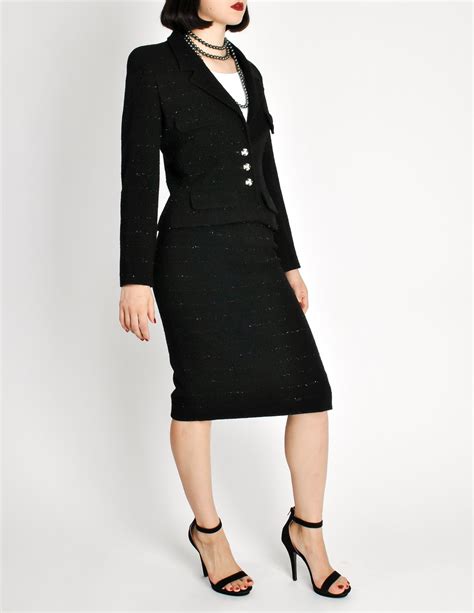 vintage chanel suits for women.